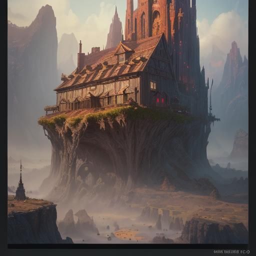 Hungry Henry's Cereal Box: Fantasy Concept Art