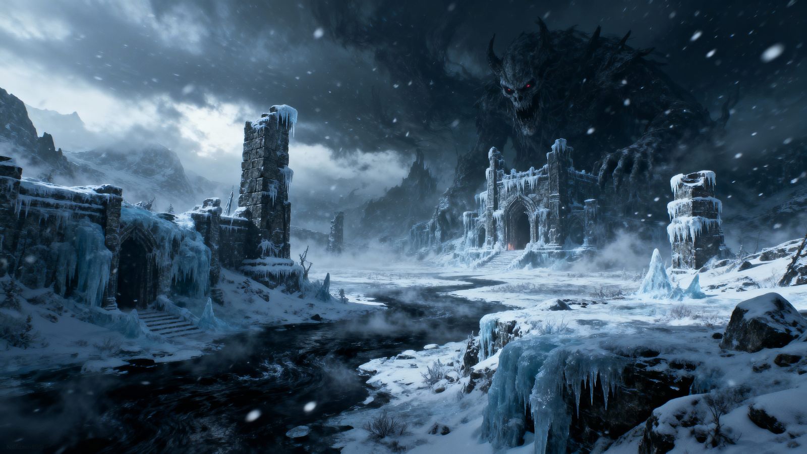 Niflheim: Icy Realm of Darkness and Awakening Evil