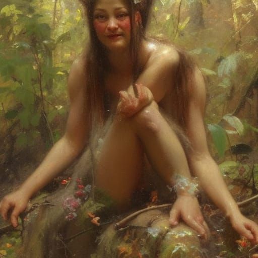 Forest Troll Anatomy Inspired by Classical Art