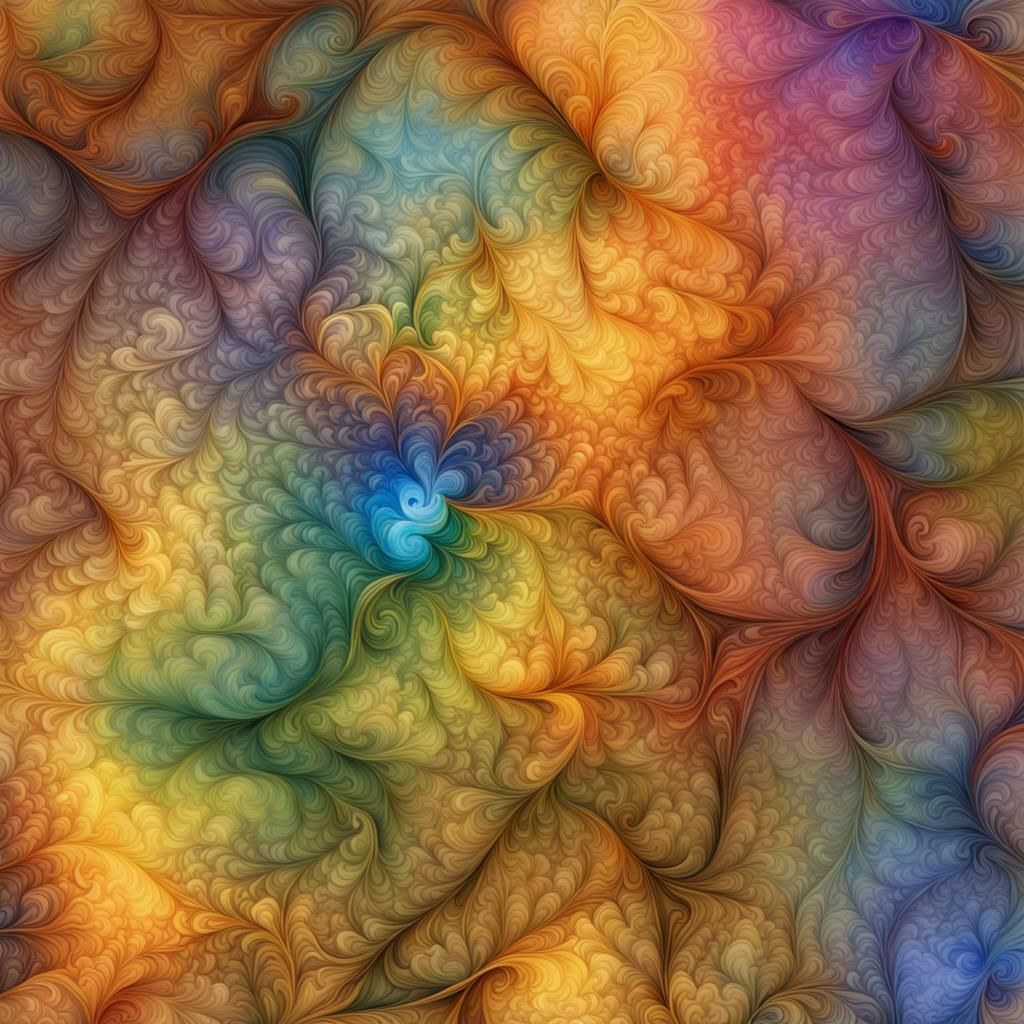 Abstract painting 6, art by Ninifar Cazar