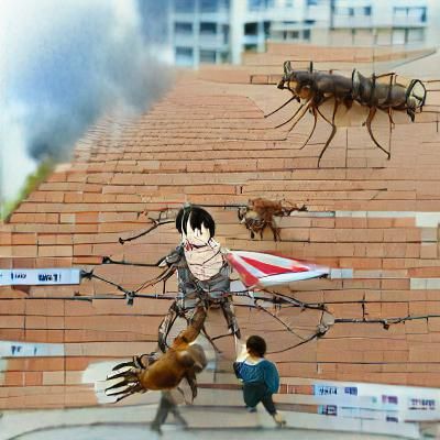 Attack on human