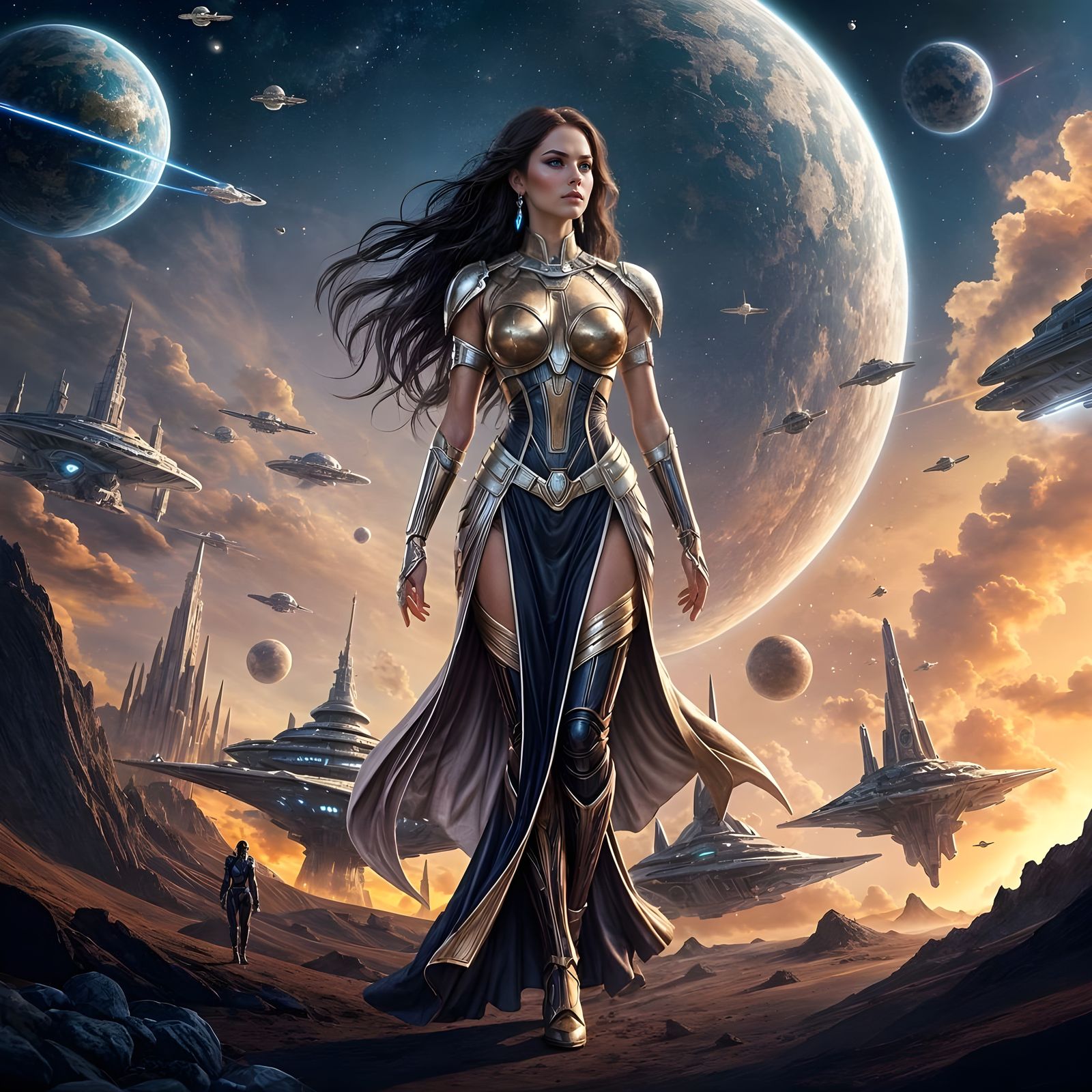 Epic Galactic Heroine Inspires in Star Wars-Inspired Space B...