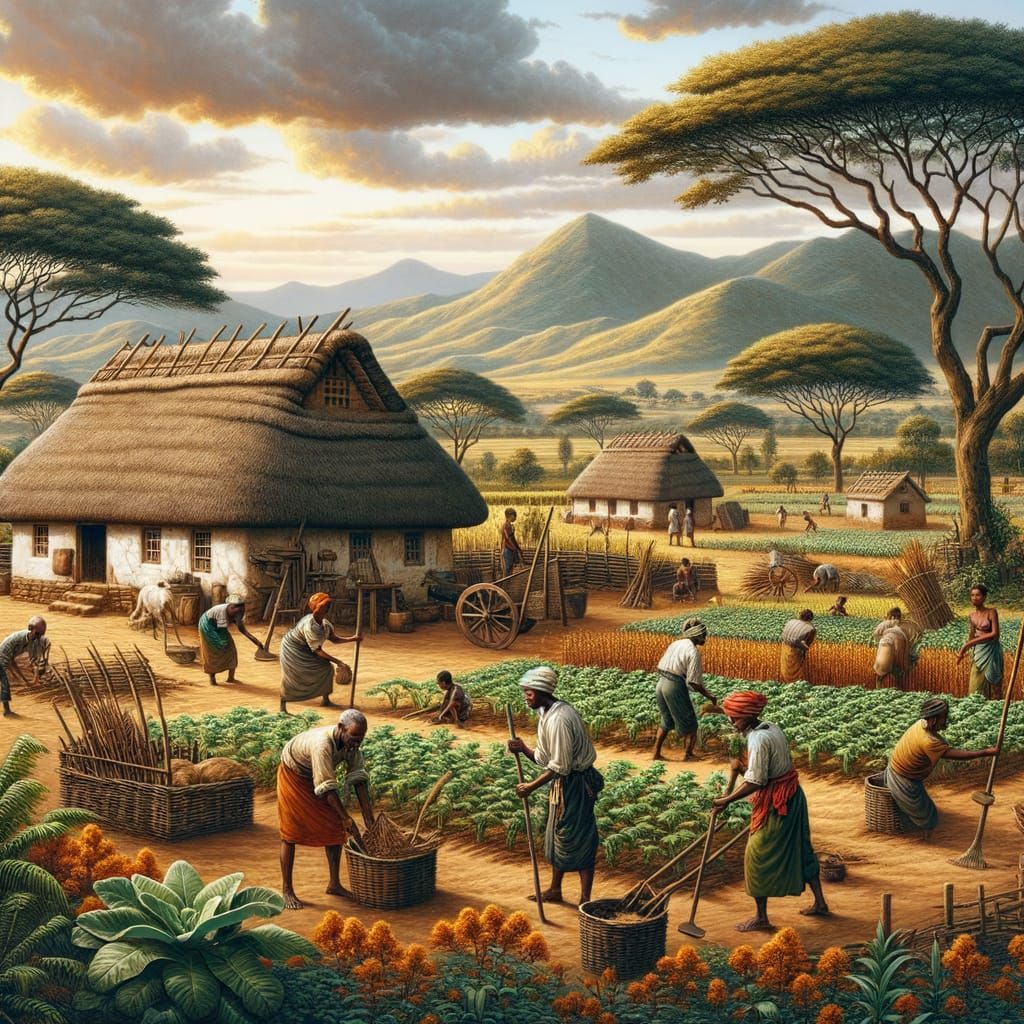 Bantu Farm During the Enlightenment Era
