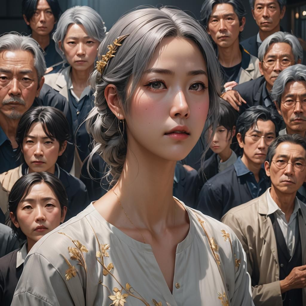 Detailed 3D Anime Portrait: Generous Philanthropist