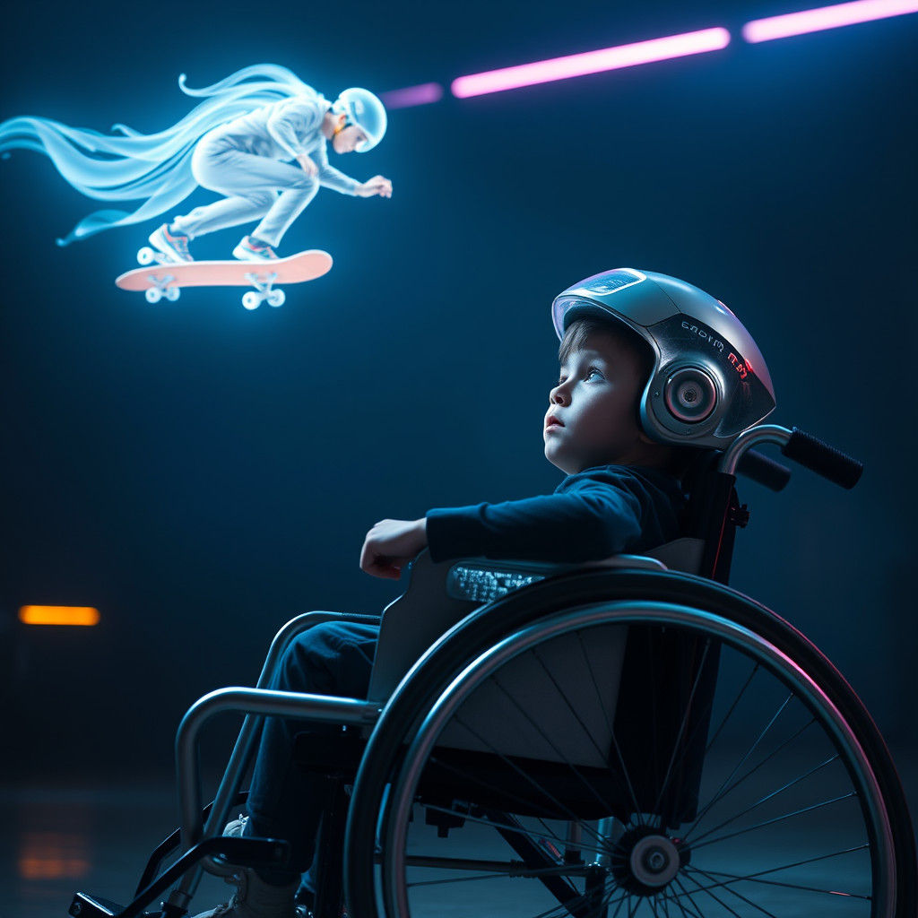 Future Nostalgia: A Young Athlete's Glimpse of Past Glory