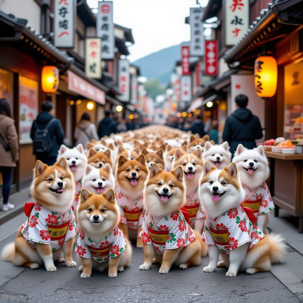 Doges Invade Japan: Sushi Heist in Tokyo