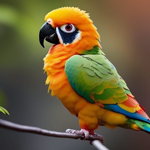 Sun Conure Parrot