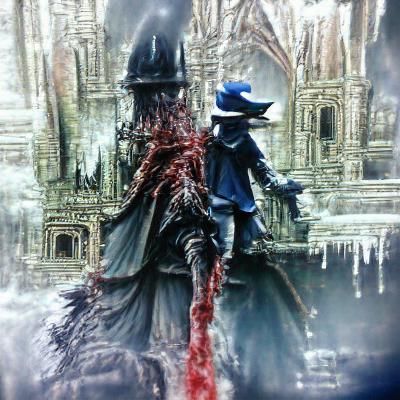Bloodborne Inspired Dark Gothic Art