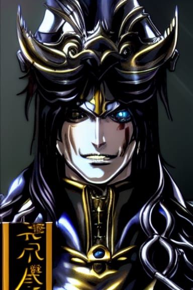 Alucard in Golden Armor, 3D Animation