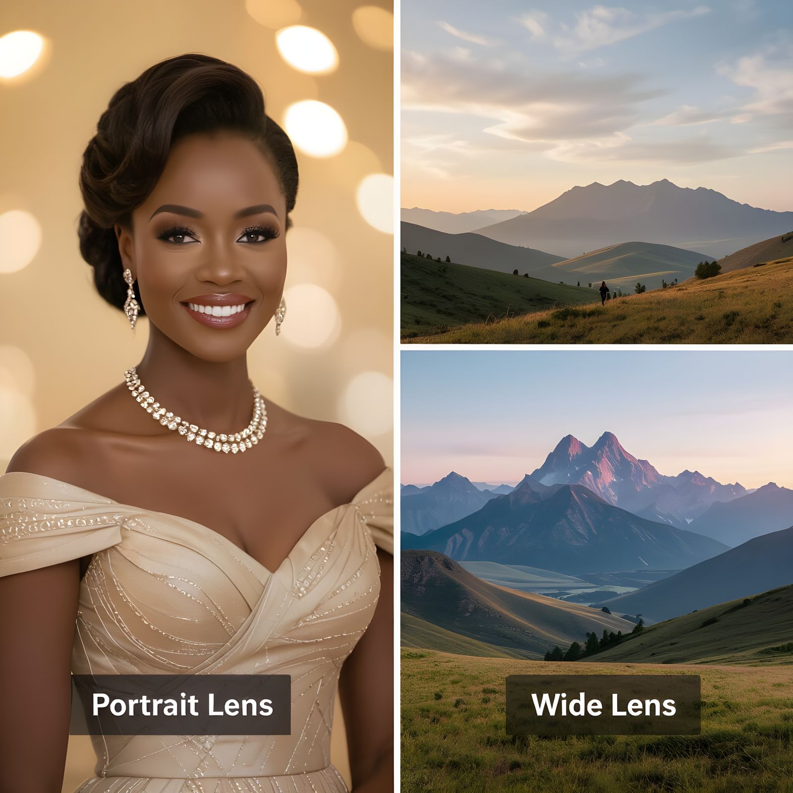 Split-Screen: Portrait and Landscape Film Stills