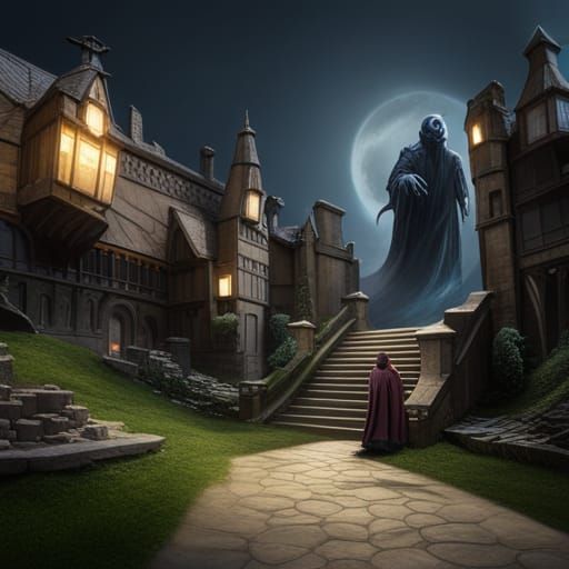 Little Red Riding Hood (aka Severus Snape) and the Cute Deme...