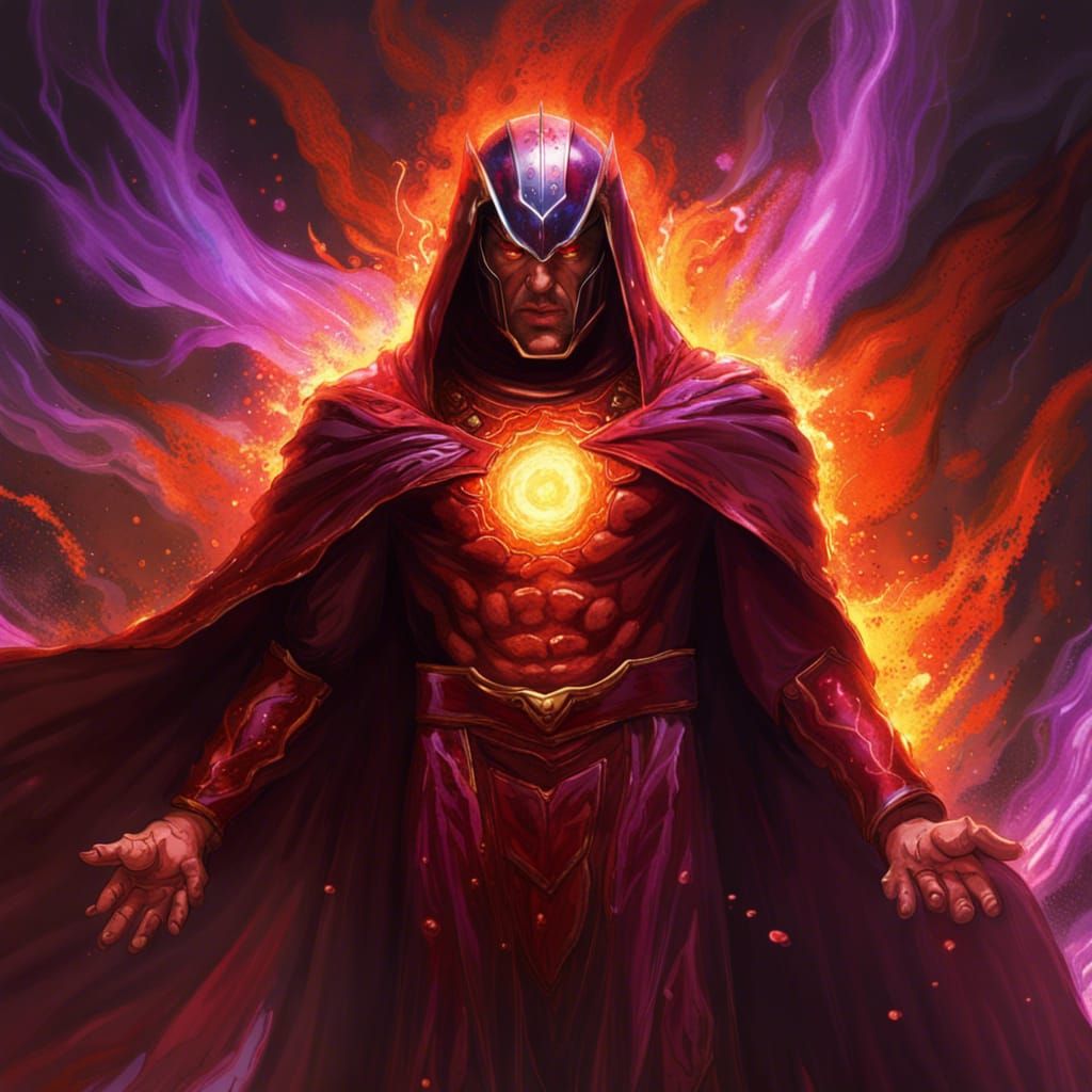 Magneto's fire rising