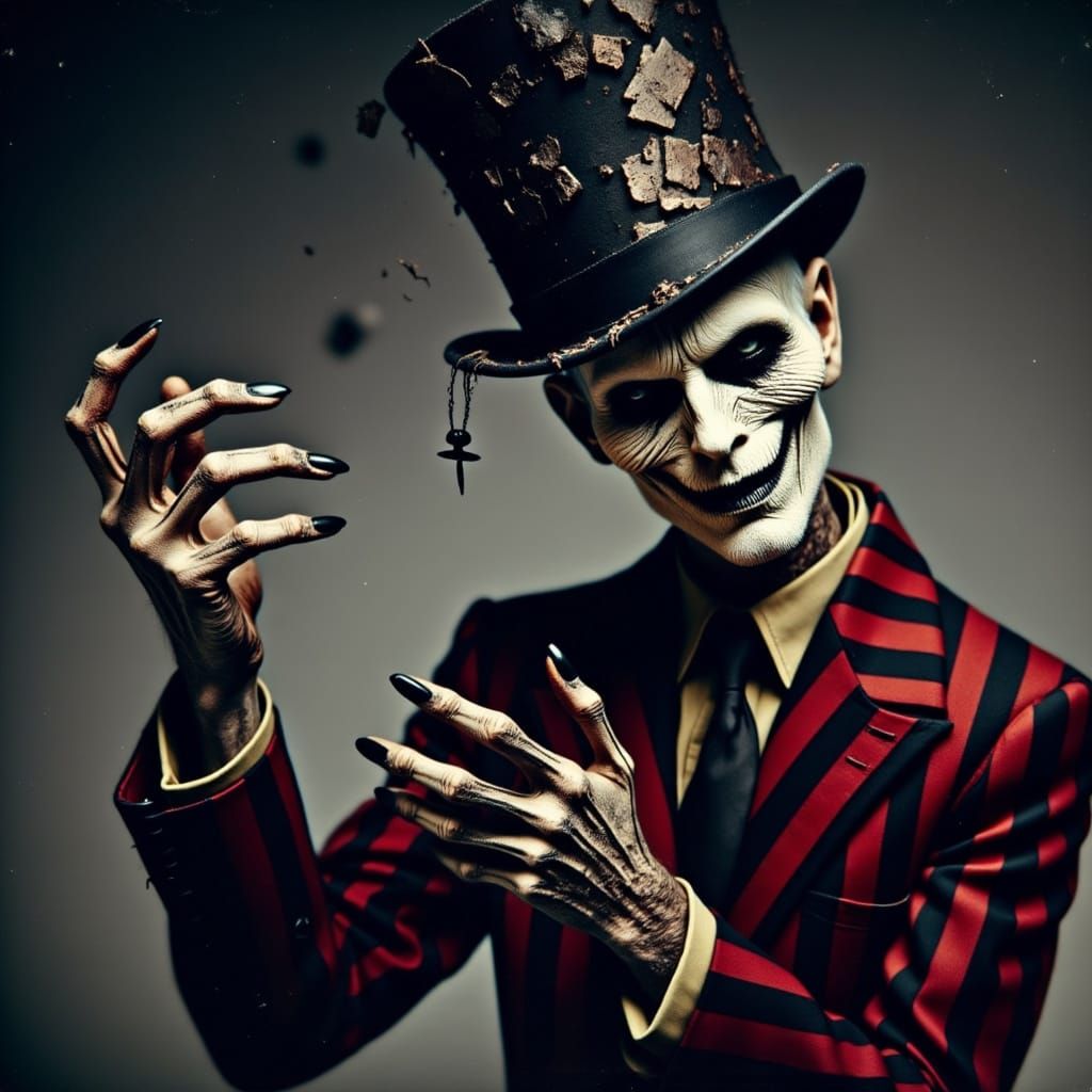 Elegant Trickster with Dark Elegance