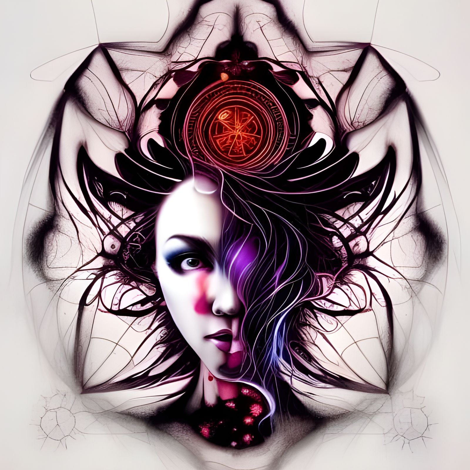 Abstract Quantum Biohazard Visualization