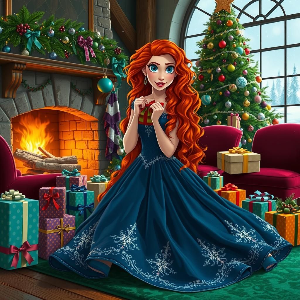 Christmas with Merida 05