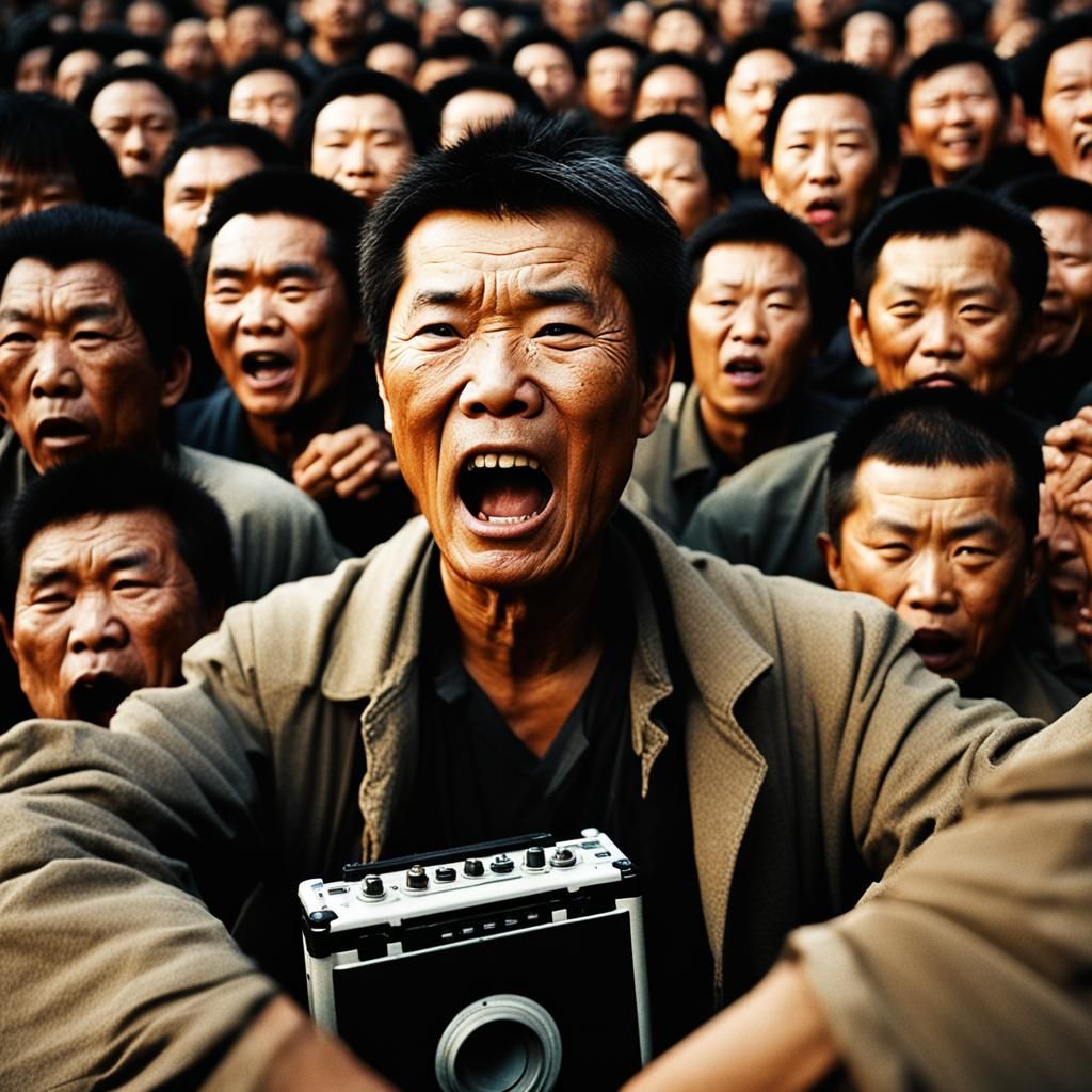 Battery Rocks Concert in Gregory Colbert Style