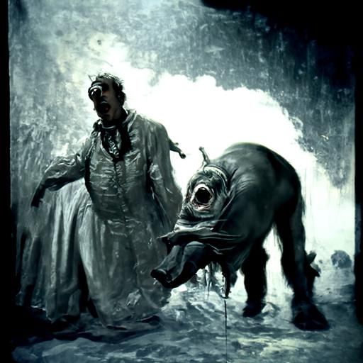 Horrific Fear of Long Words by Doré and Rutkowski