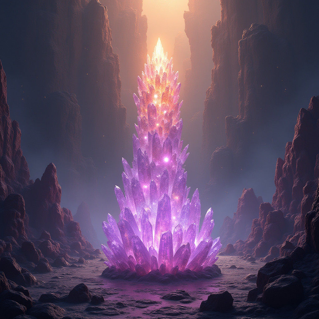 Crystalline Entity in a Greg Rutkowski Style