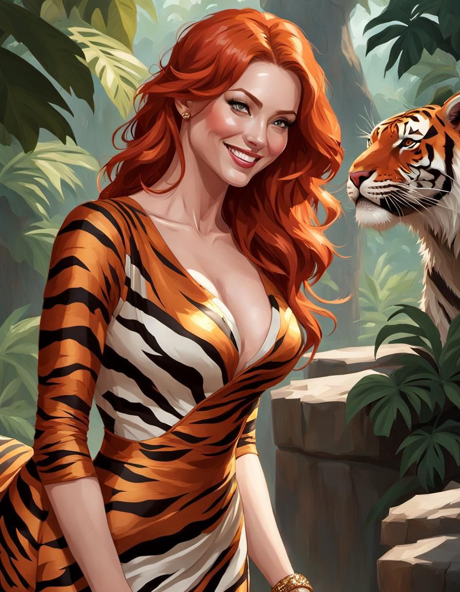 The 2024 Animal print fashion collection - tiger