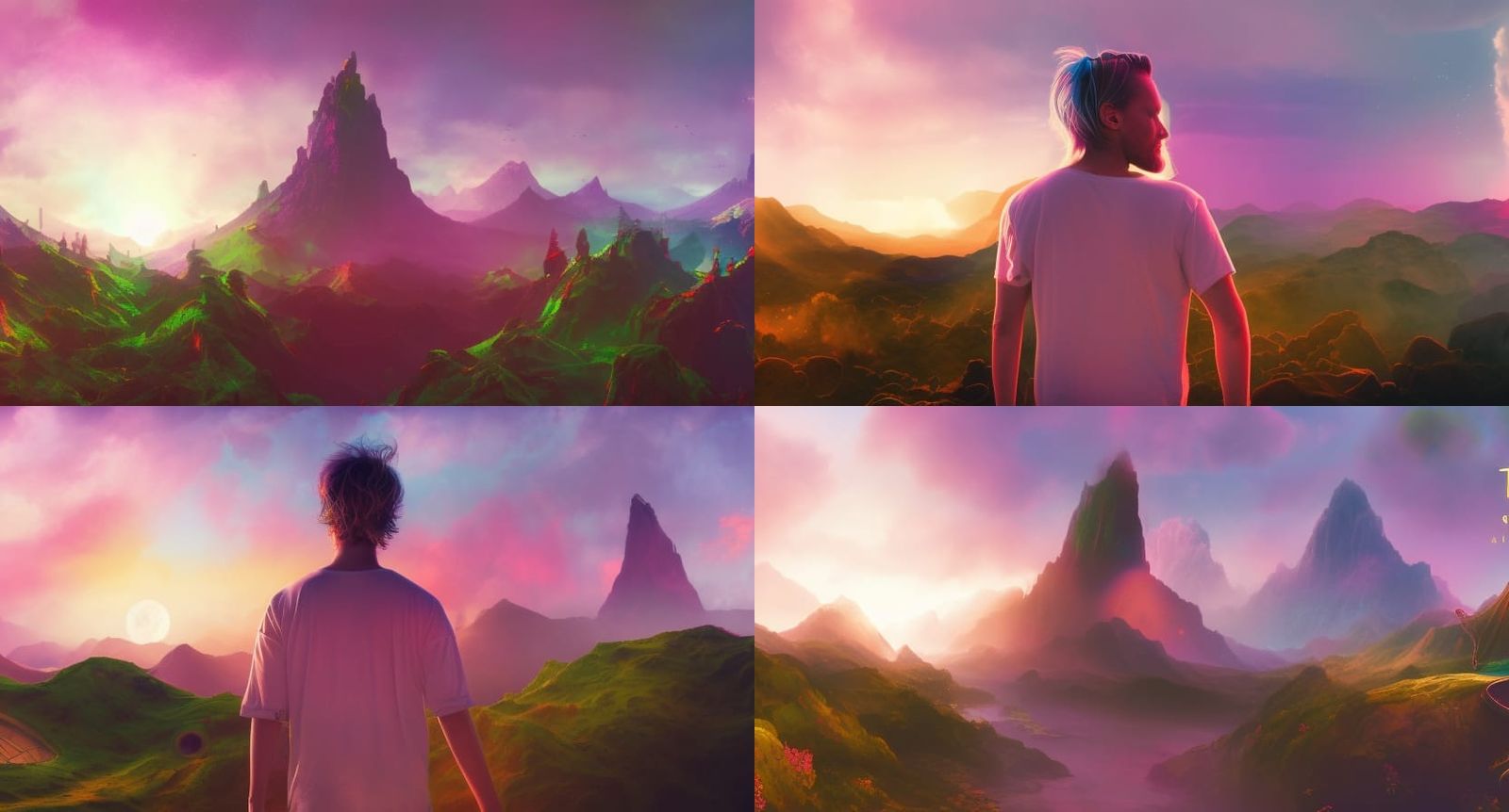 Summer Vibes Fantasy Art in Detailed Matte Painting