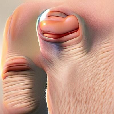 Hyperrealistic Toe: A Study in Digital Realism