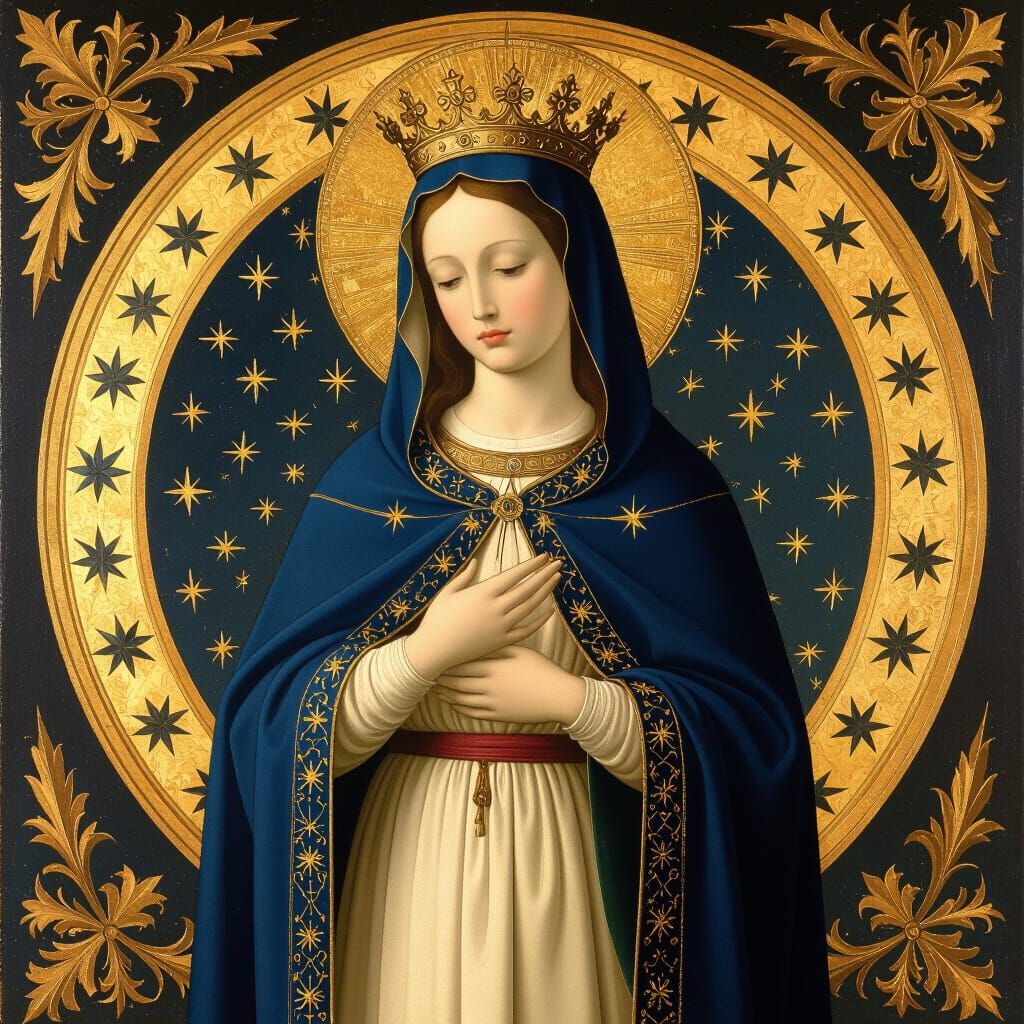 Our Lady Auxiliadora in Renaissance Style
