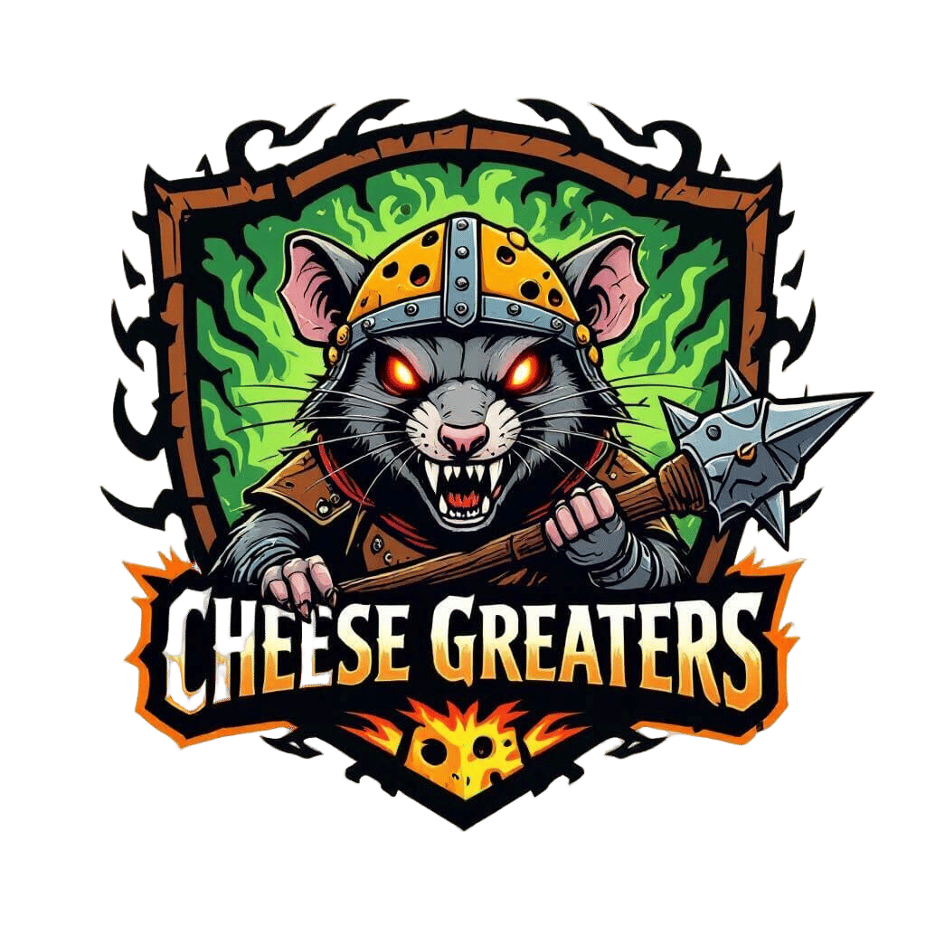 Skaven Rat Blood Bowl Emblem: Cheese Greaters