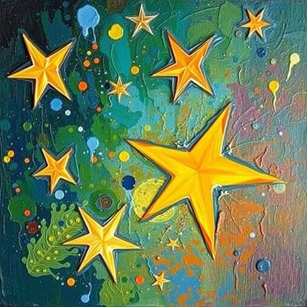Celestial Neo-Impressionist Masterpiece