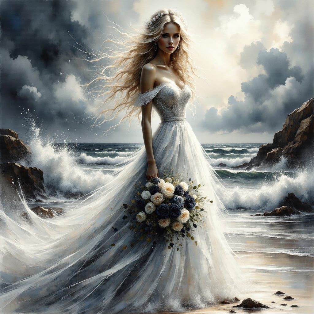 Dark day for the bride