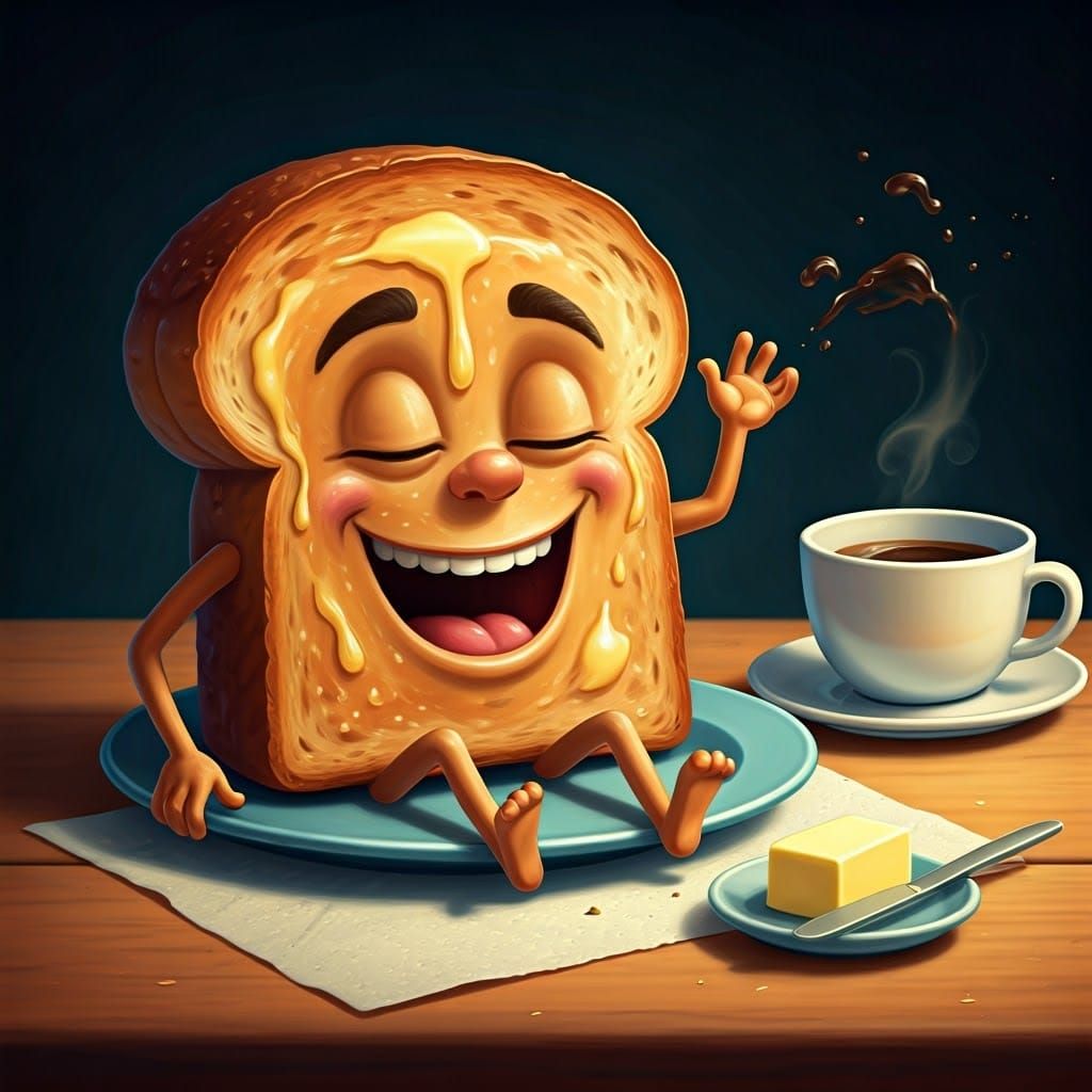 And Then The Bacon Decided To Splatter The Eggs!  LOL (breakfast humor)