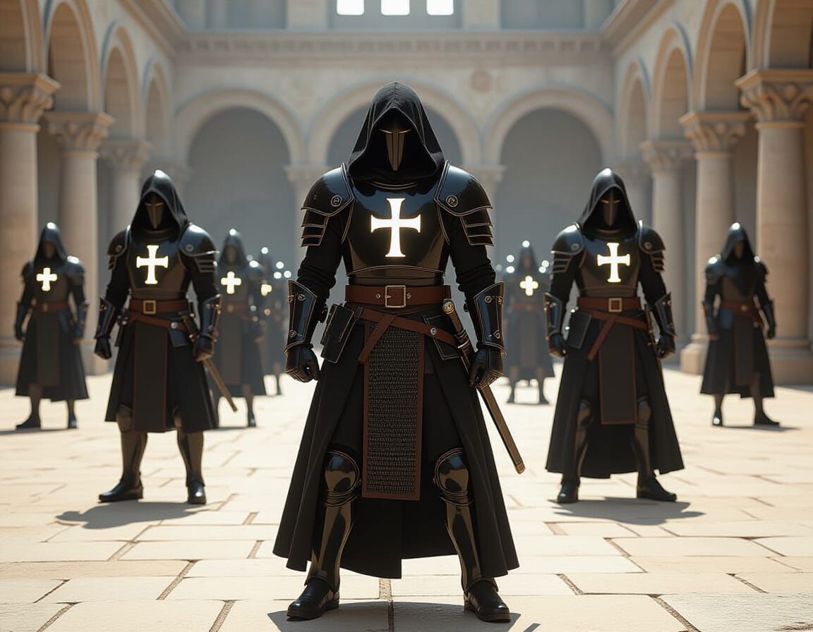 A secretive Cristian  modern order the Knights Templar rebor...