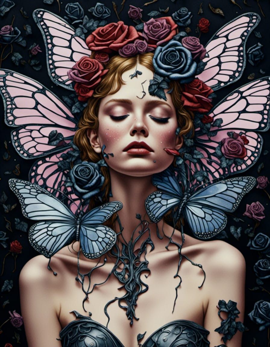 Liquid Metal Boot Design with Stars