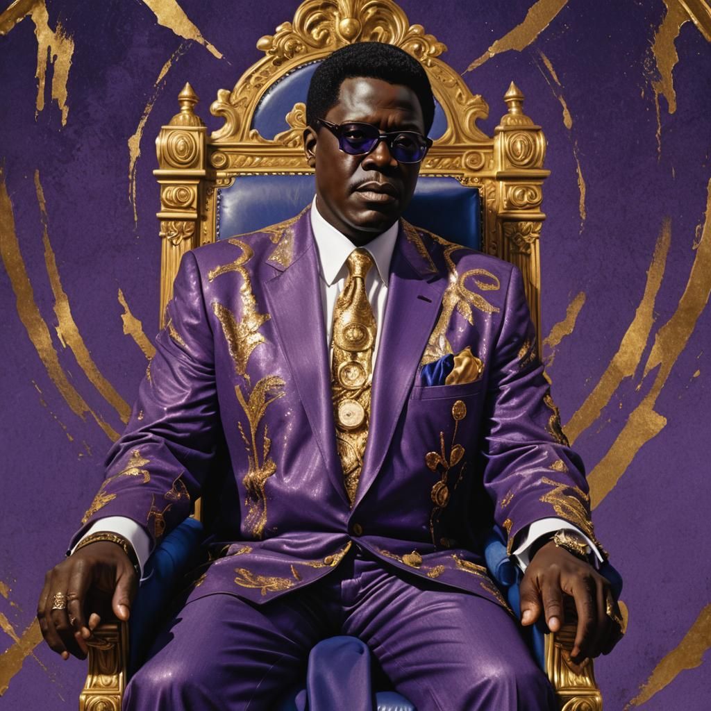 Bernie Mac as Comedy King on Throne