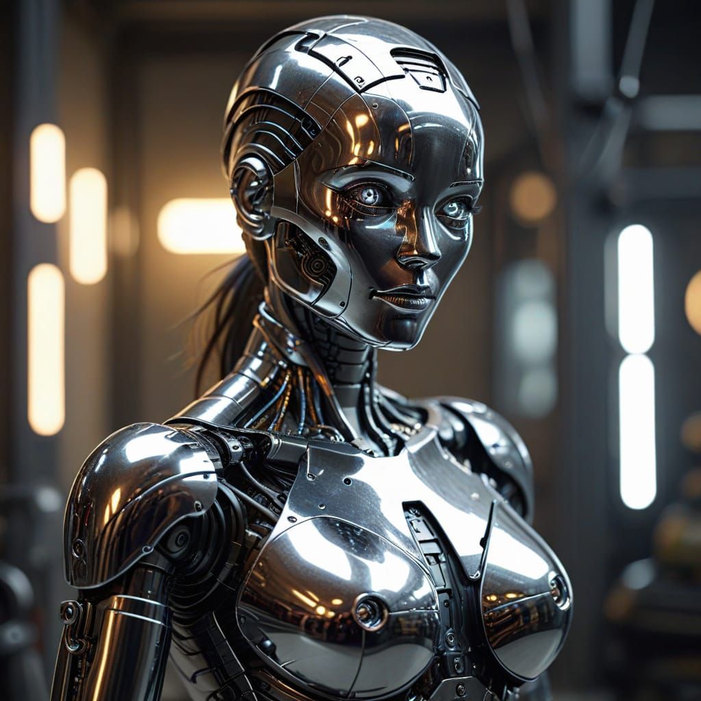 Chrome fembot