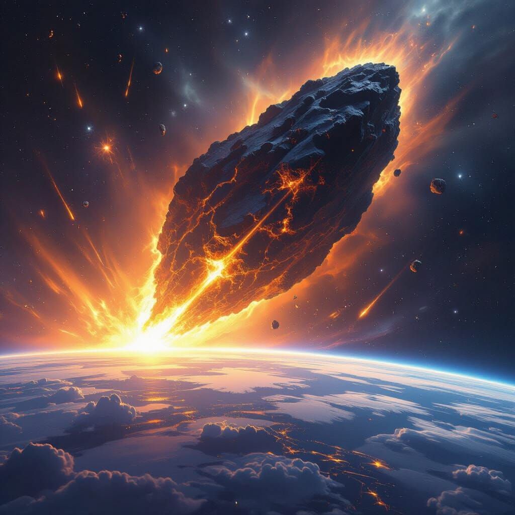 Asteroid Collision Imminent: Earth Faces Cosmic Impact