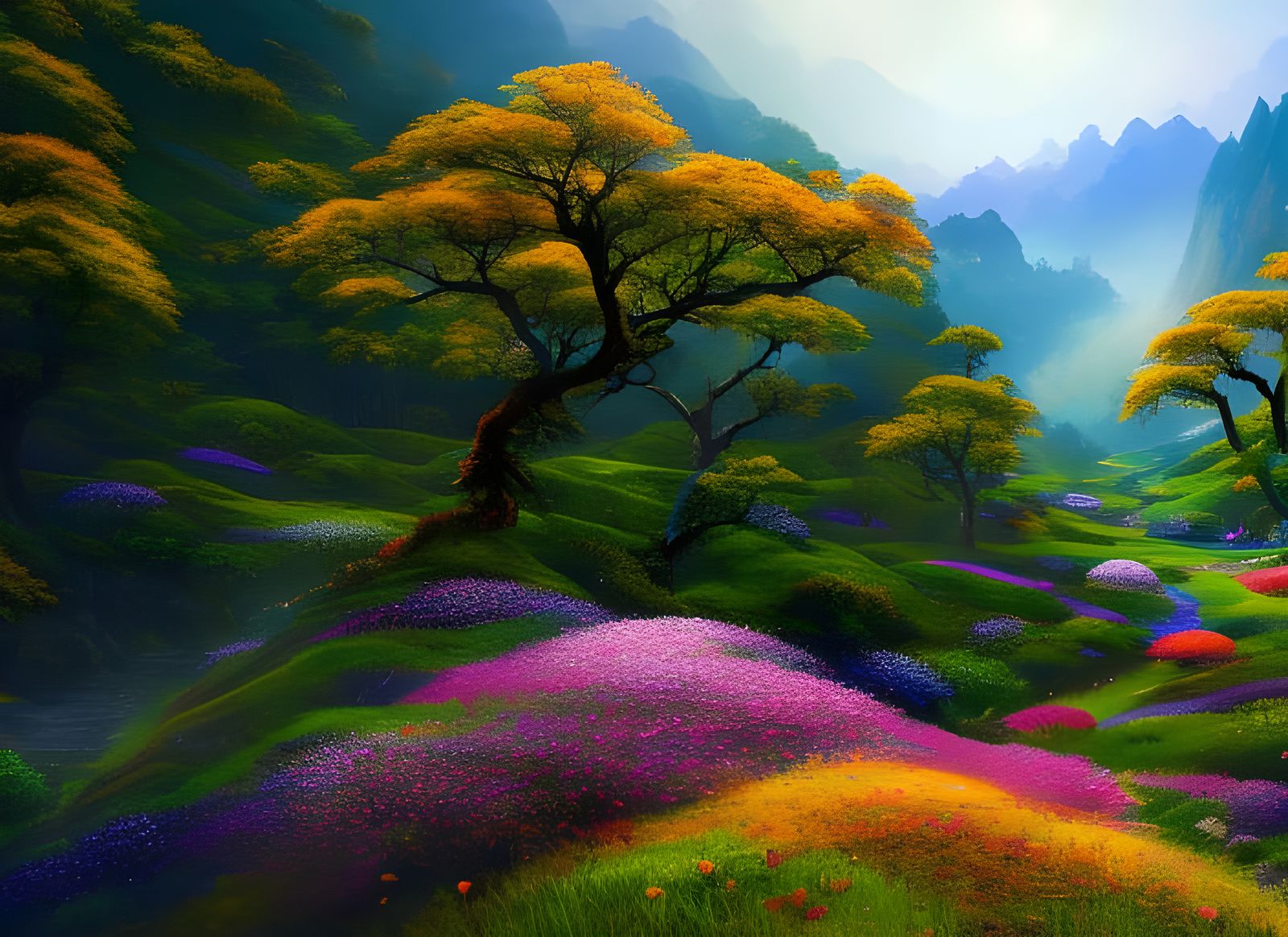 Valley of Flowers National Park India