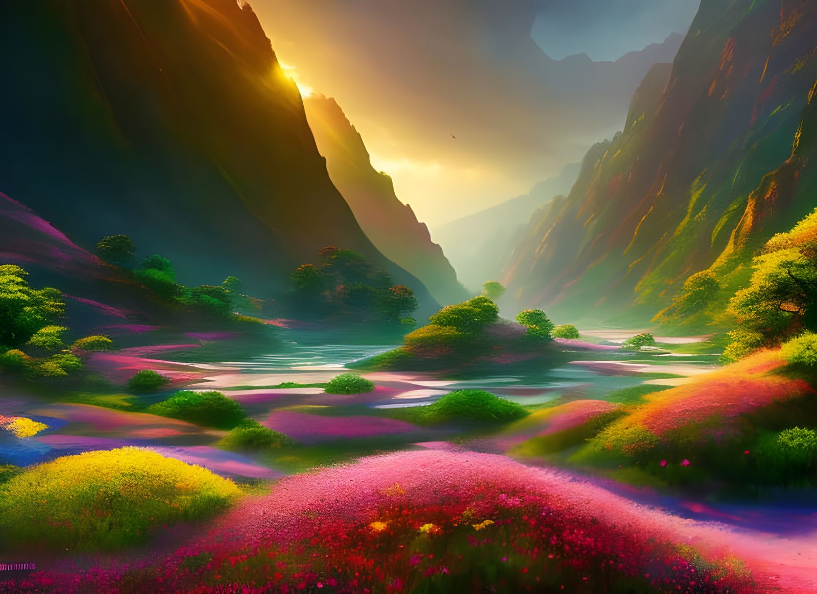 Valley of Flowers National Park India