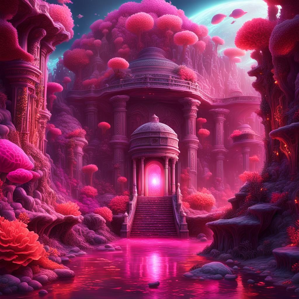 Galactic Coral Reef: A Fantasy Underwater Civilization