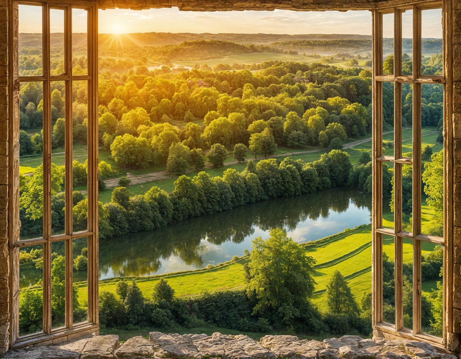 Surreal Renaissance Masterpiece Captures Dordogne Valley's G...