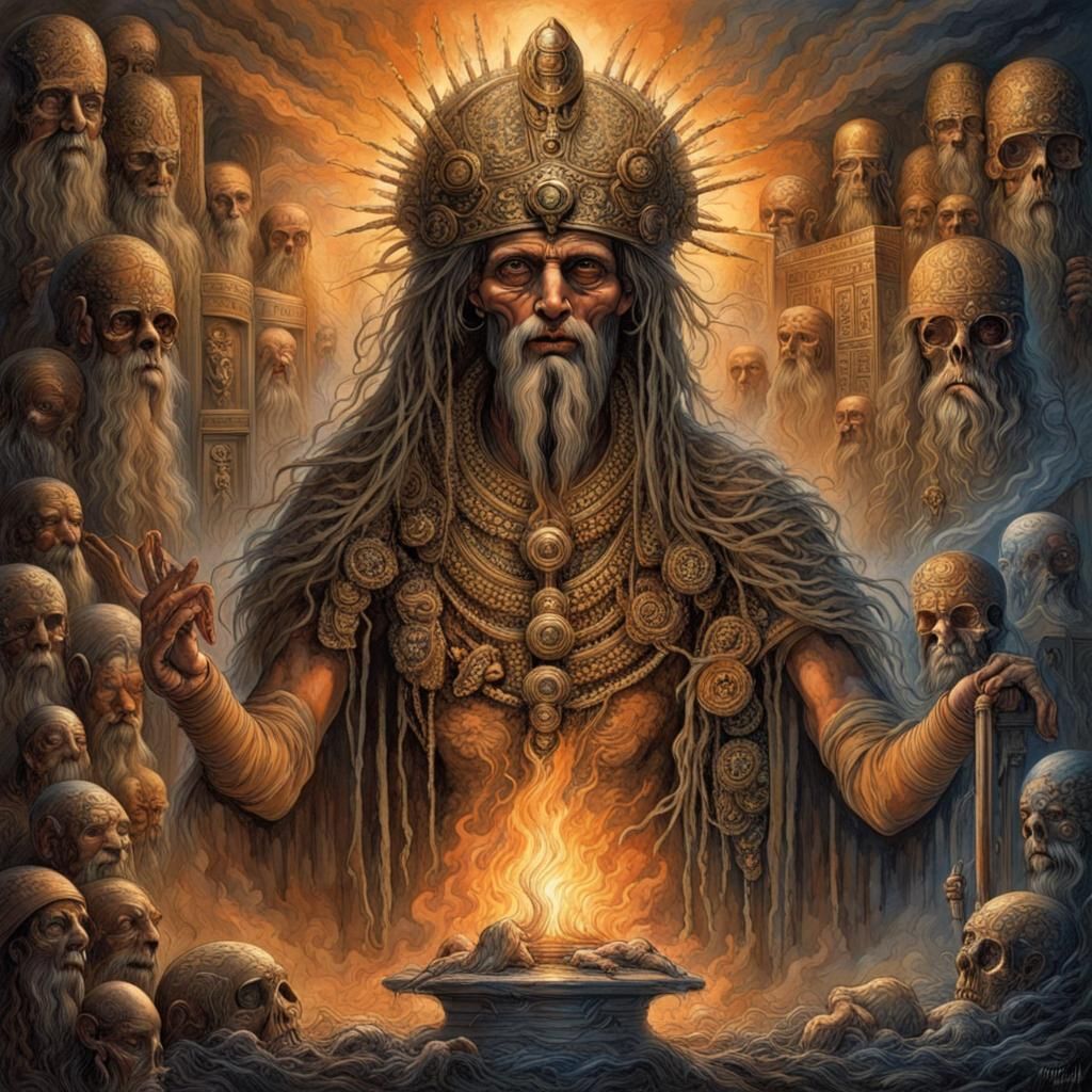 Mot  was the ancient Canaanite god of death and the Underwor...