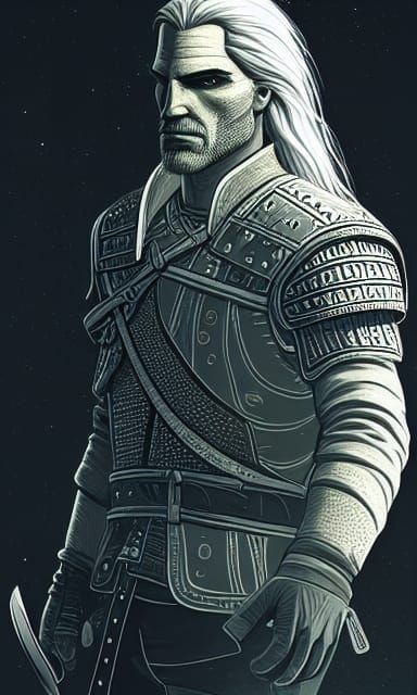 Cosmic Portrait in Parametric Neoclassical Style