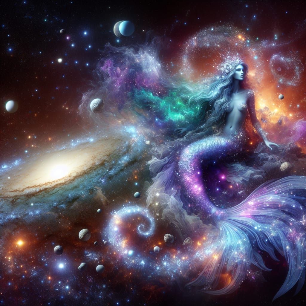 Cosmic mermaid