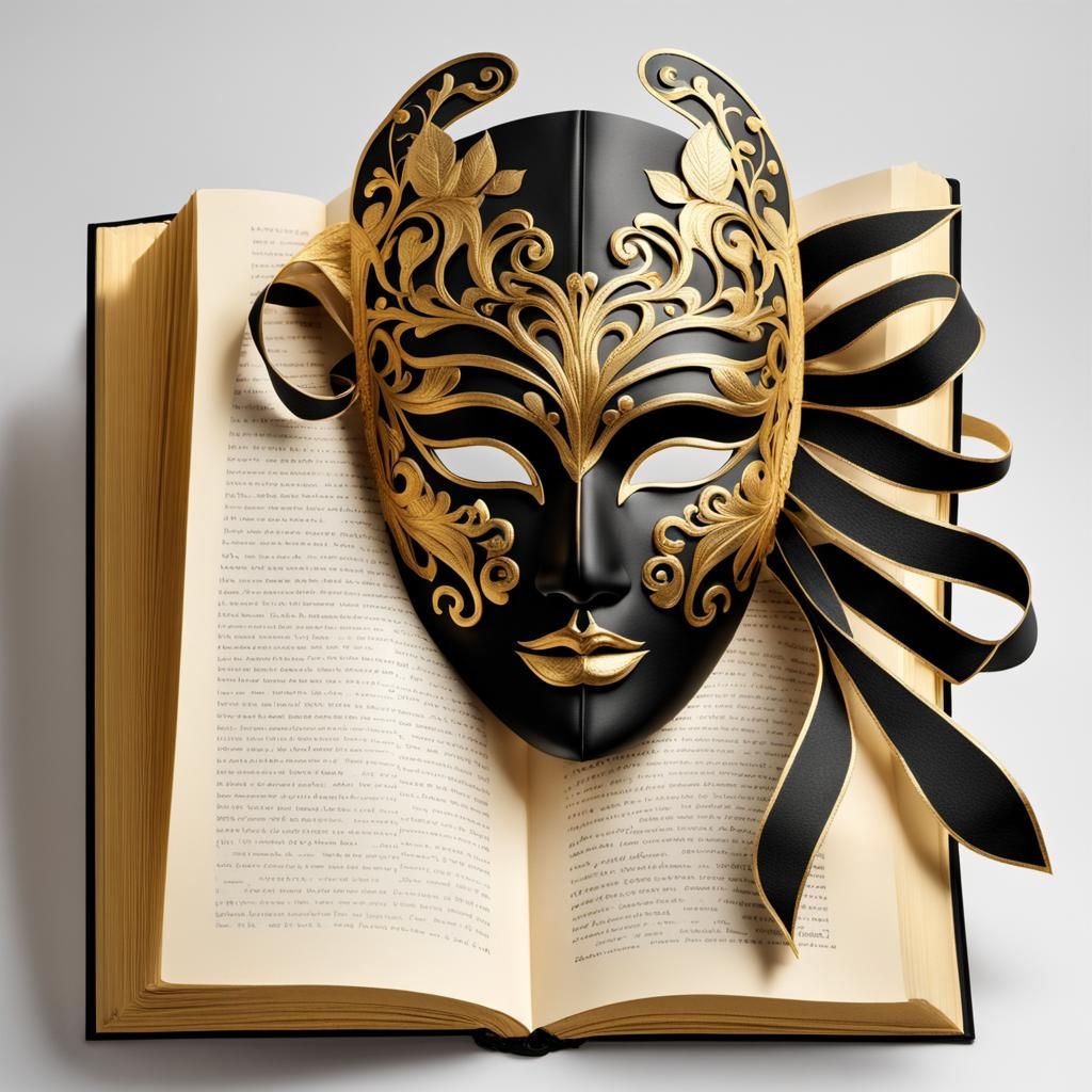 Book Mask: A Woman's Literary Disguise