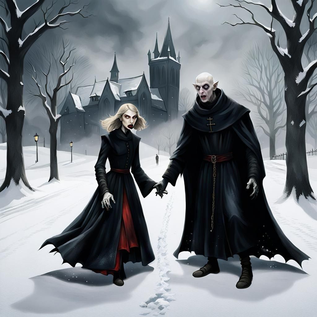 Nosferatu is a scary, terrifying medieval monk who has lured innocent Taylor Swift into becoming…