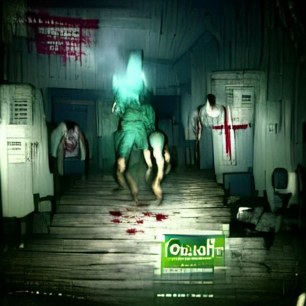 Outlast Horror Image Generated by AI