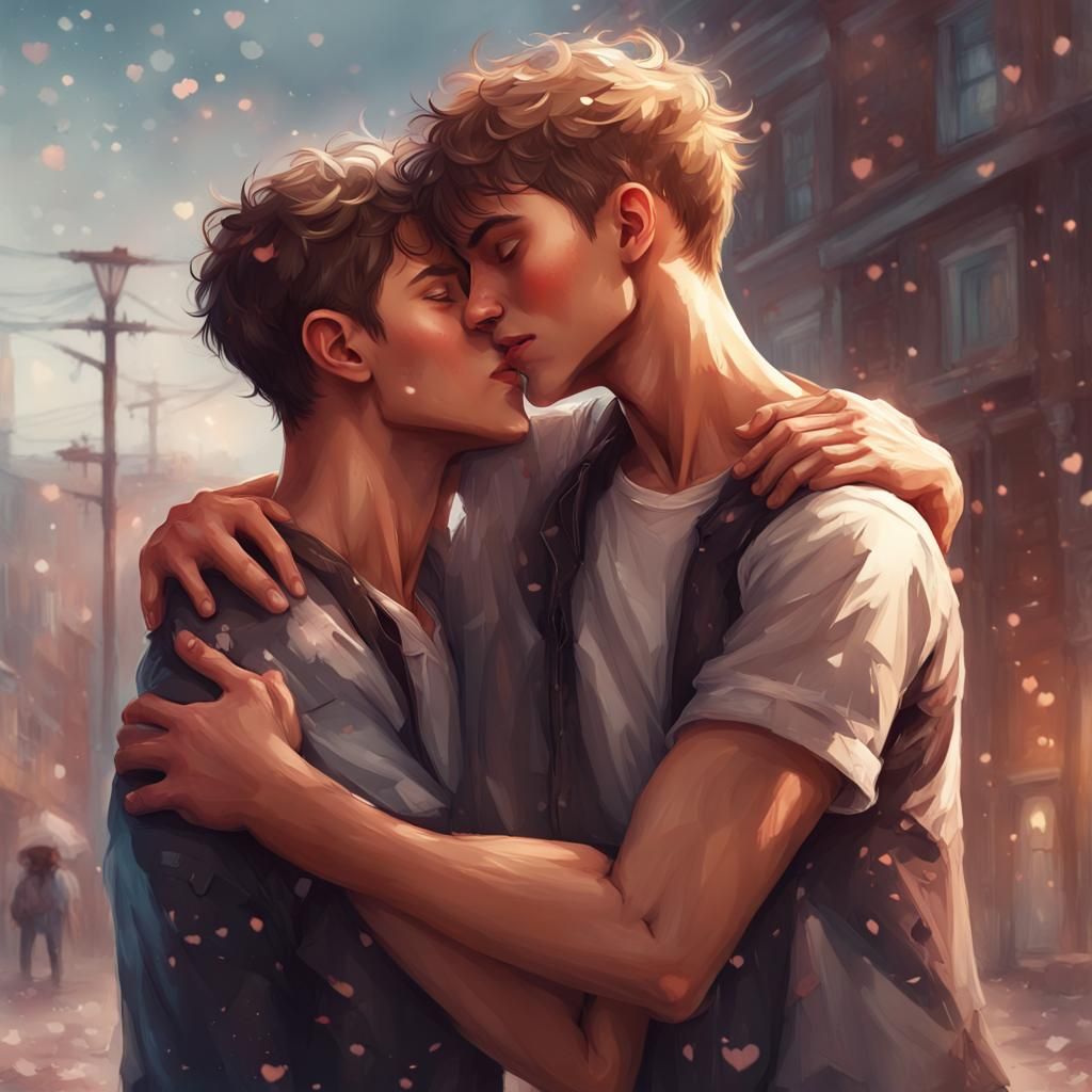 Forbidden Love: A Hyperrealistic Splash Art Image