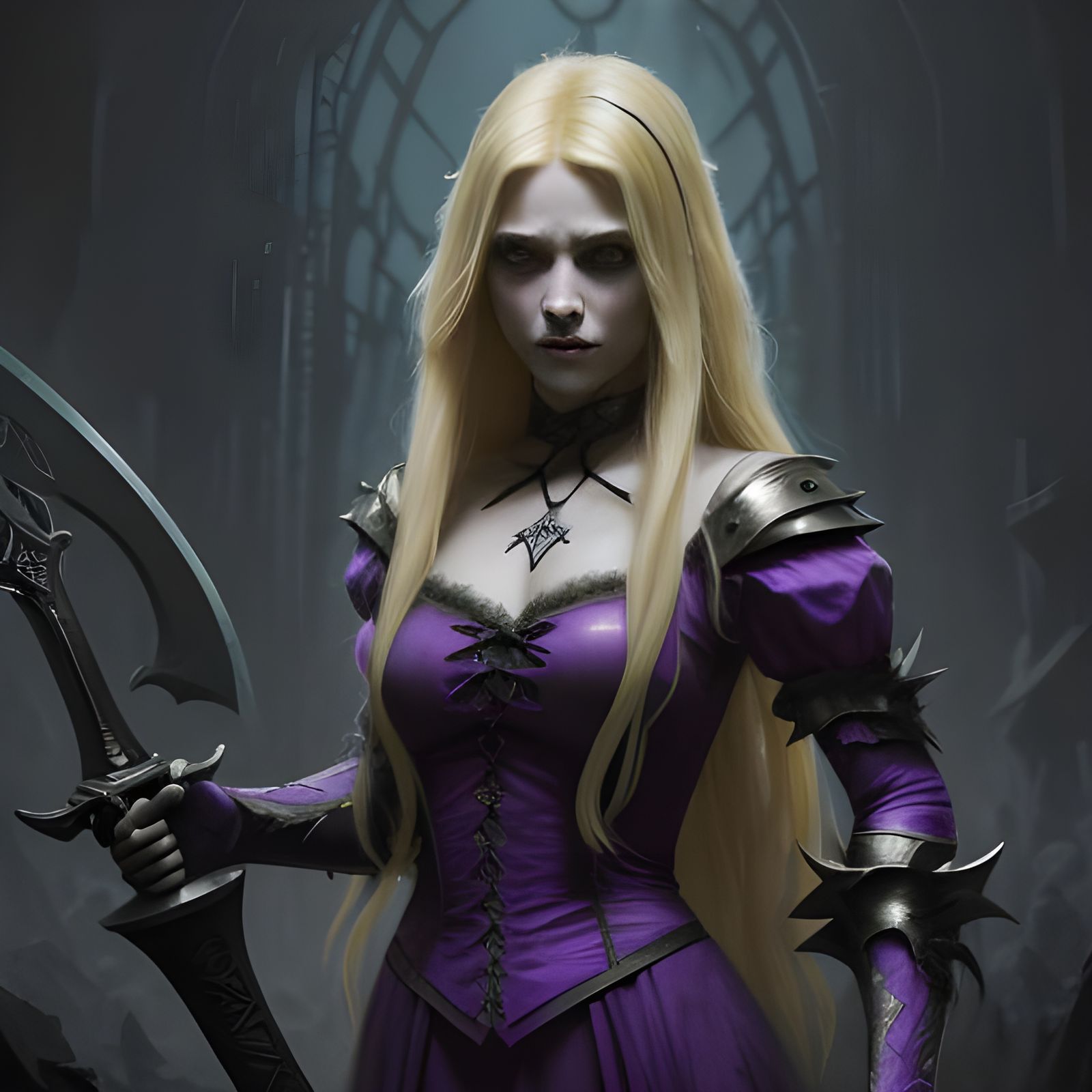Queen Rapunzel the Reaver - she was locked away for a reason