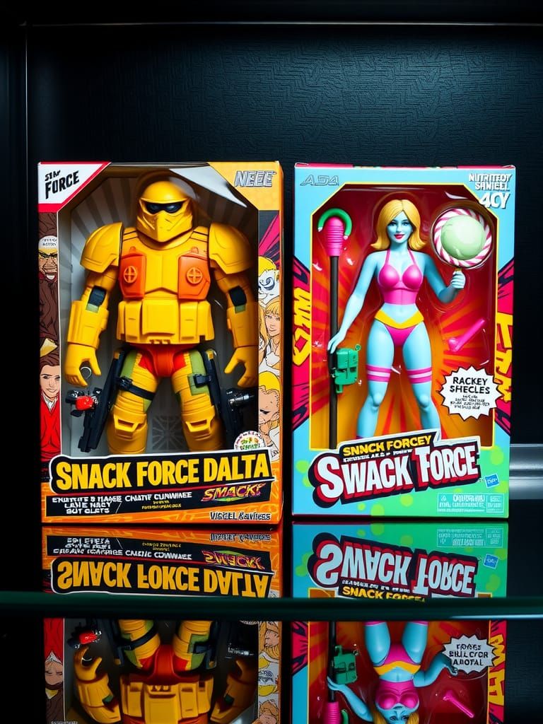 Snack Force Dalta and Swack Force