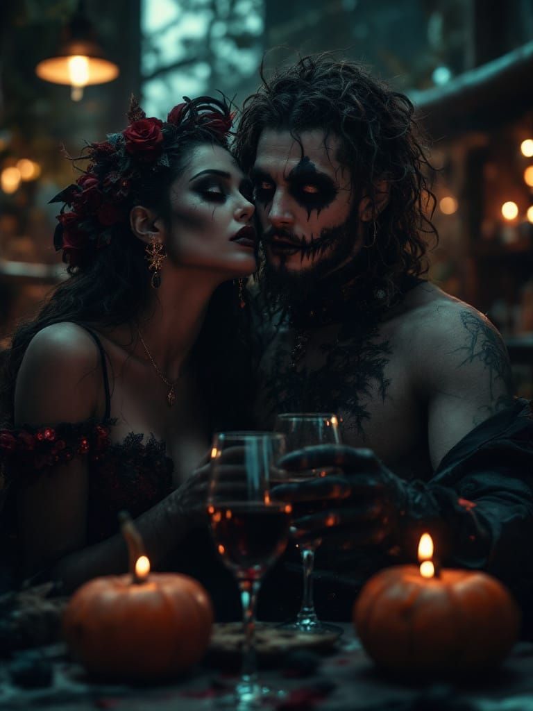 Gothic Halloween Party: Spooky College Coeds