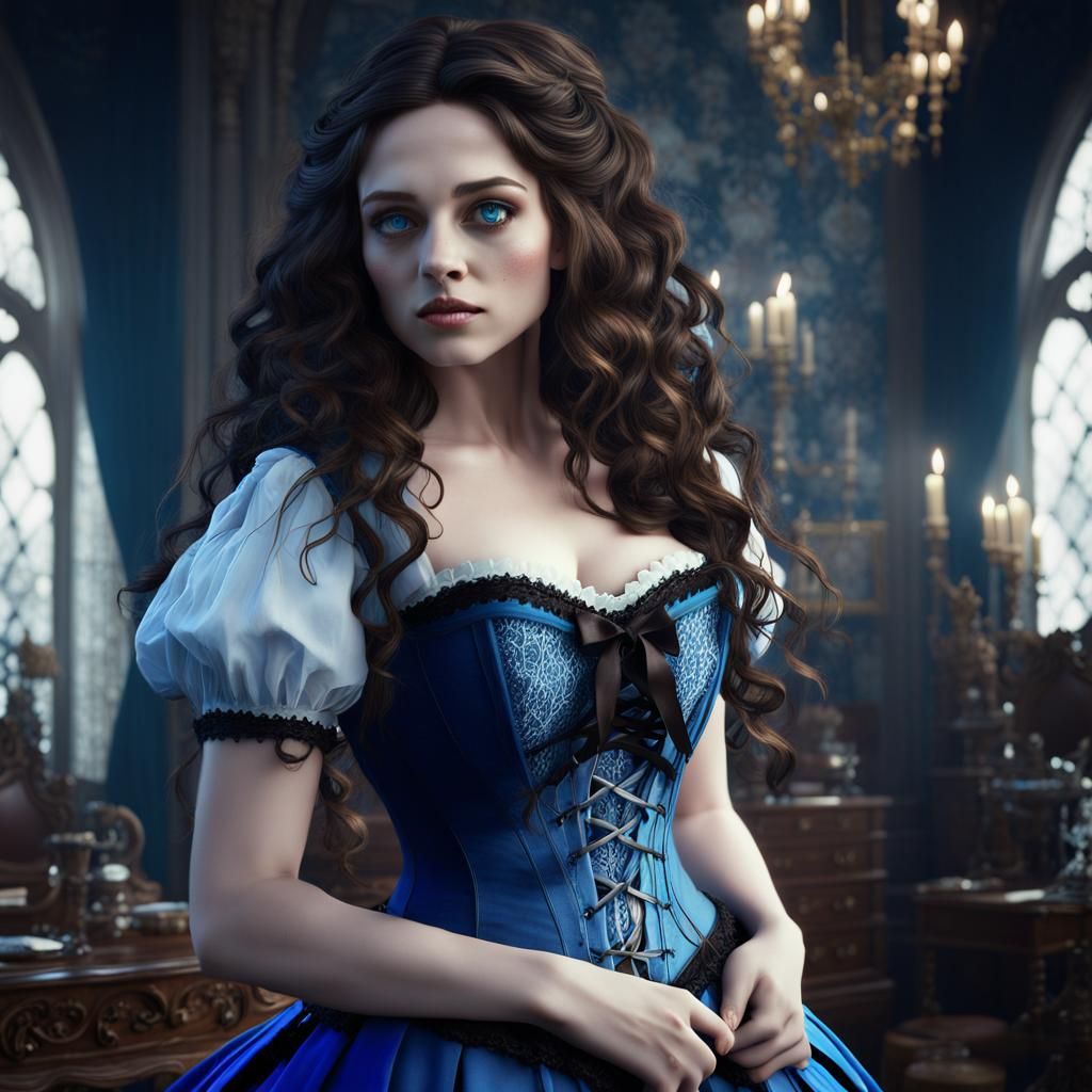 Gothic Alice in Wonderland: Fantasy Concept Art